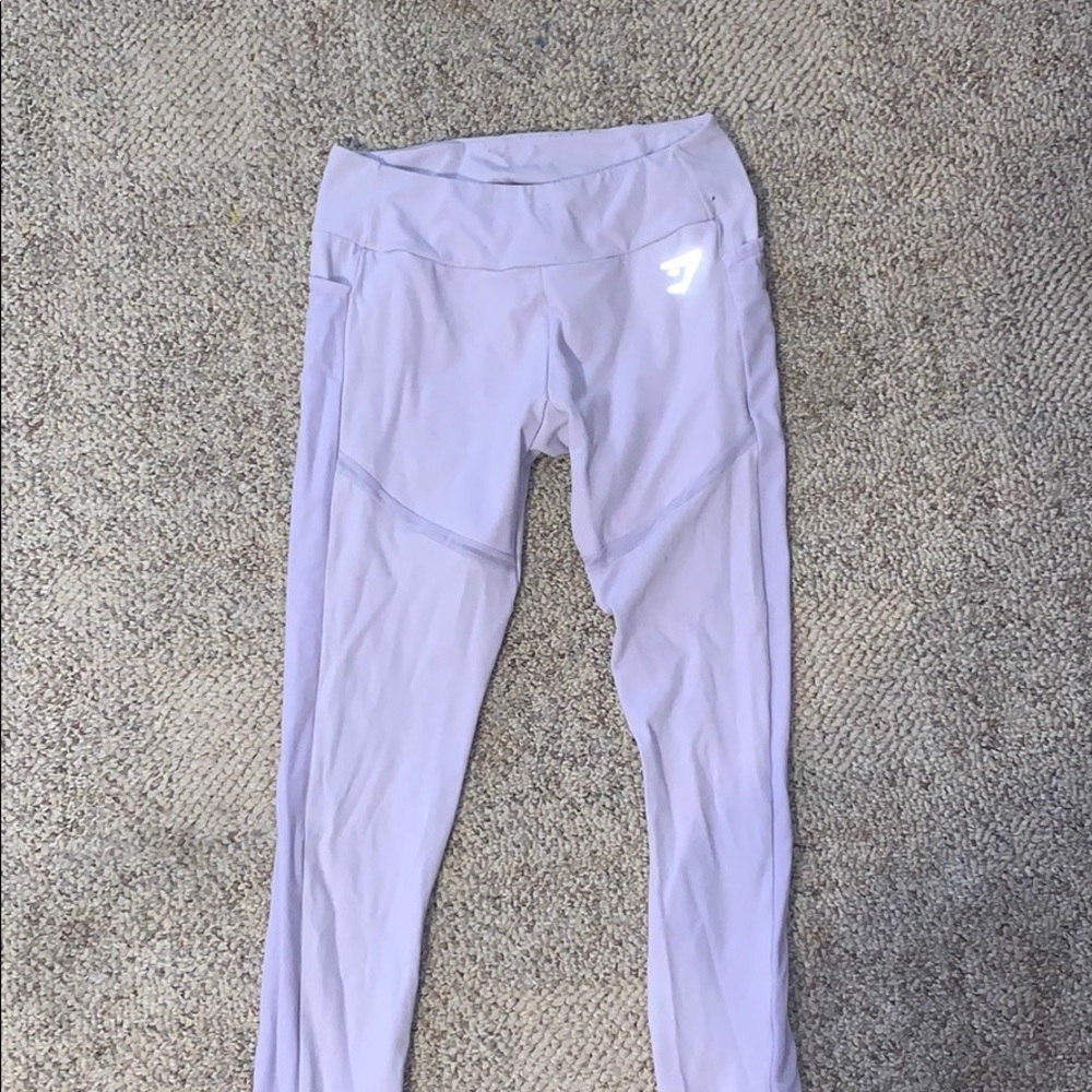 Gymshark Leggings with Netting and Side Pockets